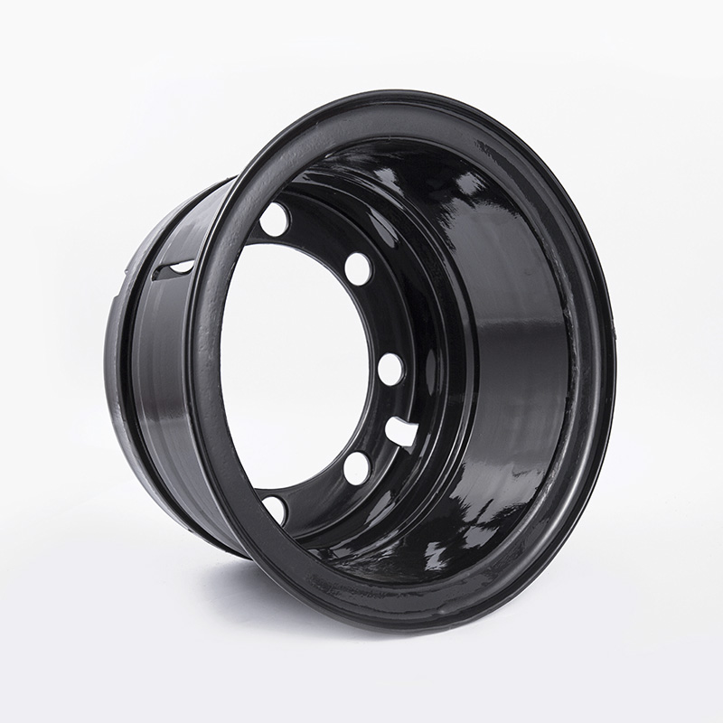 Hangzhou targonca 5 tonnás első kerék tömör acél felni 825-15 Hangzhou targonca 5 tonnás első kerék tömör acél felni 825-15