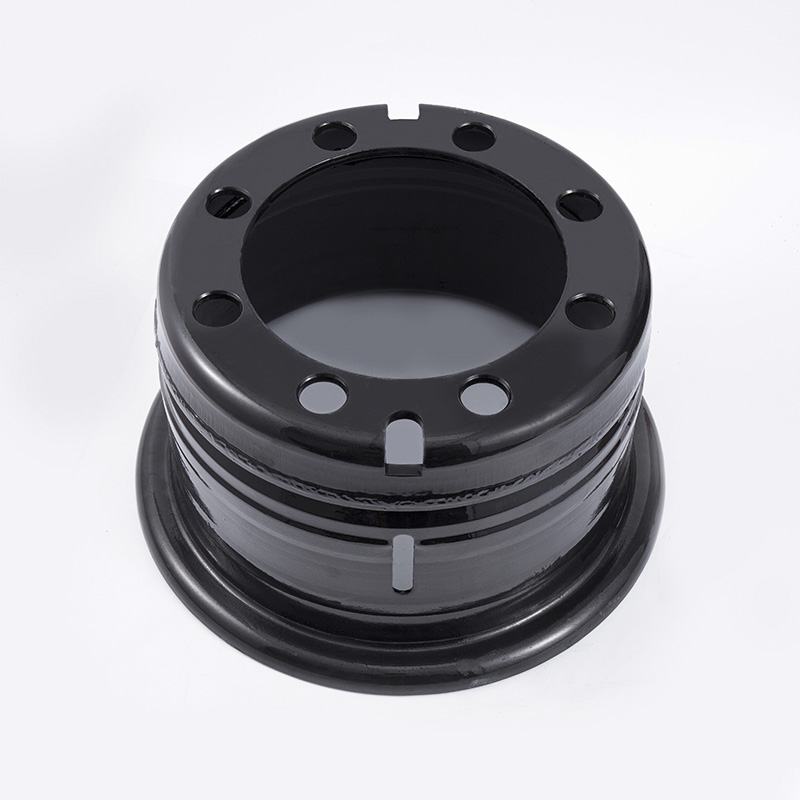 Hangzhou targonca 5 tonnás első kerék tömör acél felni 825-15 Hangzhou targonca 5 tonnás első kerék tömör acél felni 825-15